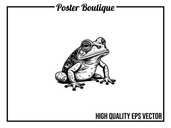 Bringing Nature to Your Designs: The Frog Wild Animal Vector EPS