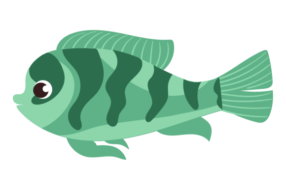 Green Lionhead Fish: A Tropical Animal Car for Creative Brands
