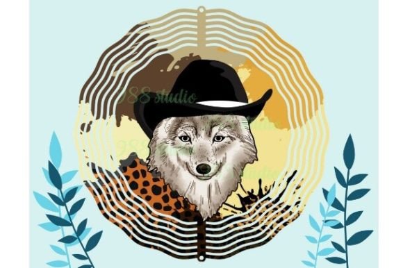 Wolf Wind Spinner Png Wild Animal Print: A Designer's Asset